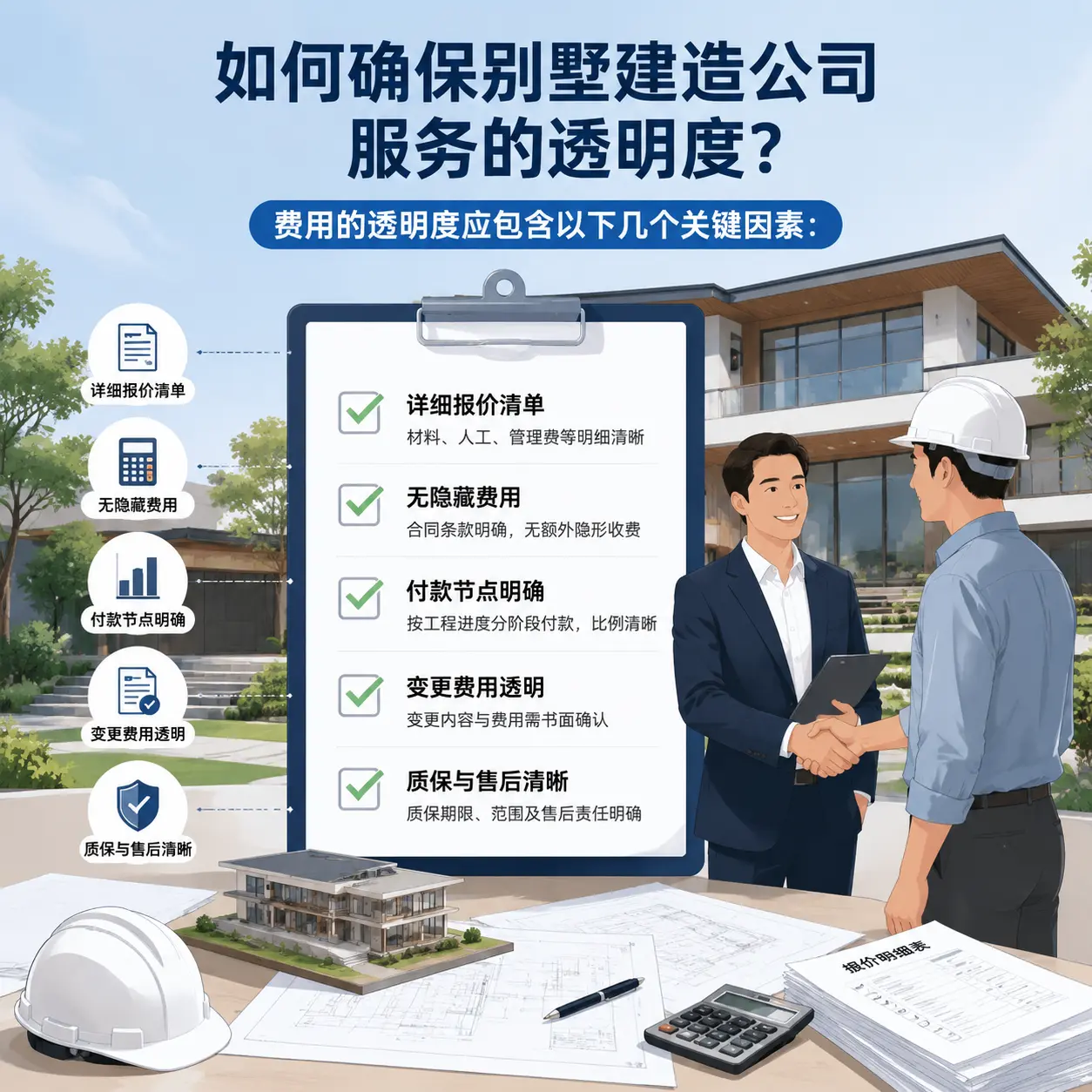 在 贵州 如何确保别墅建造公司服务的透明度?