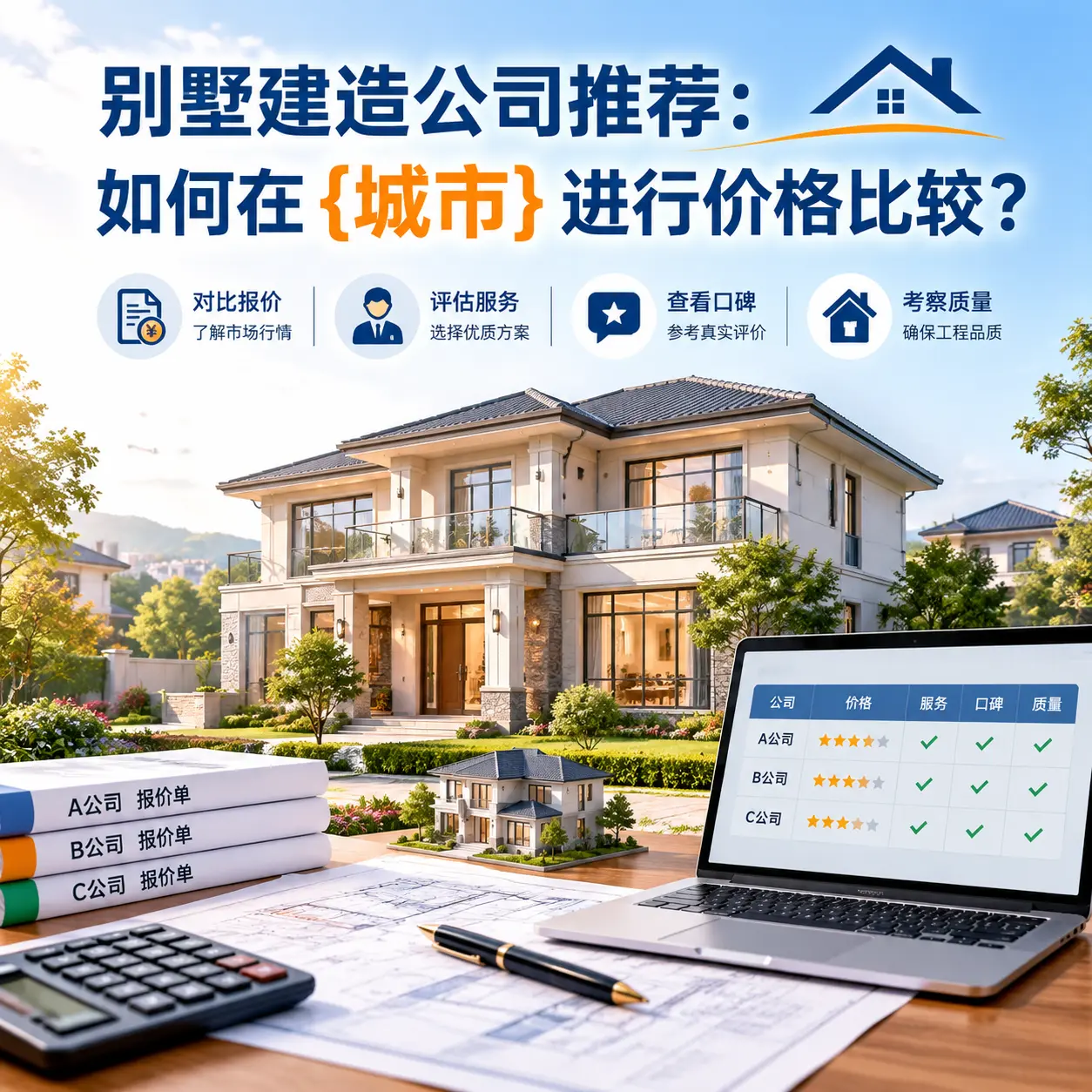 别墅建造公司推荐：如何在 贵州 进行价格比较？