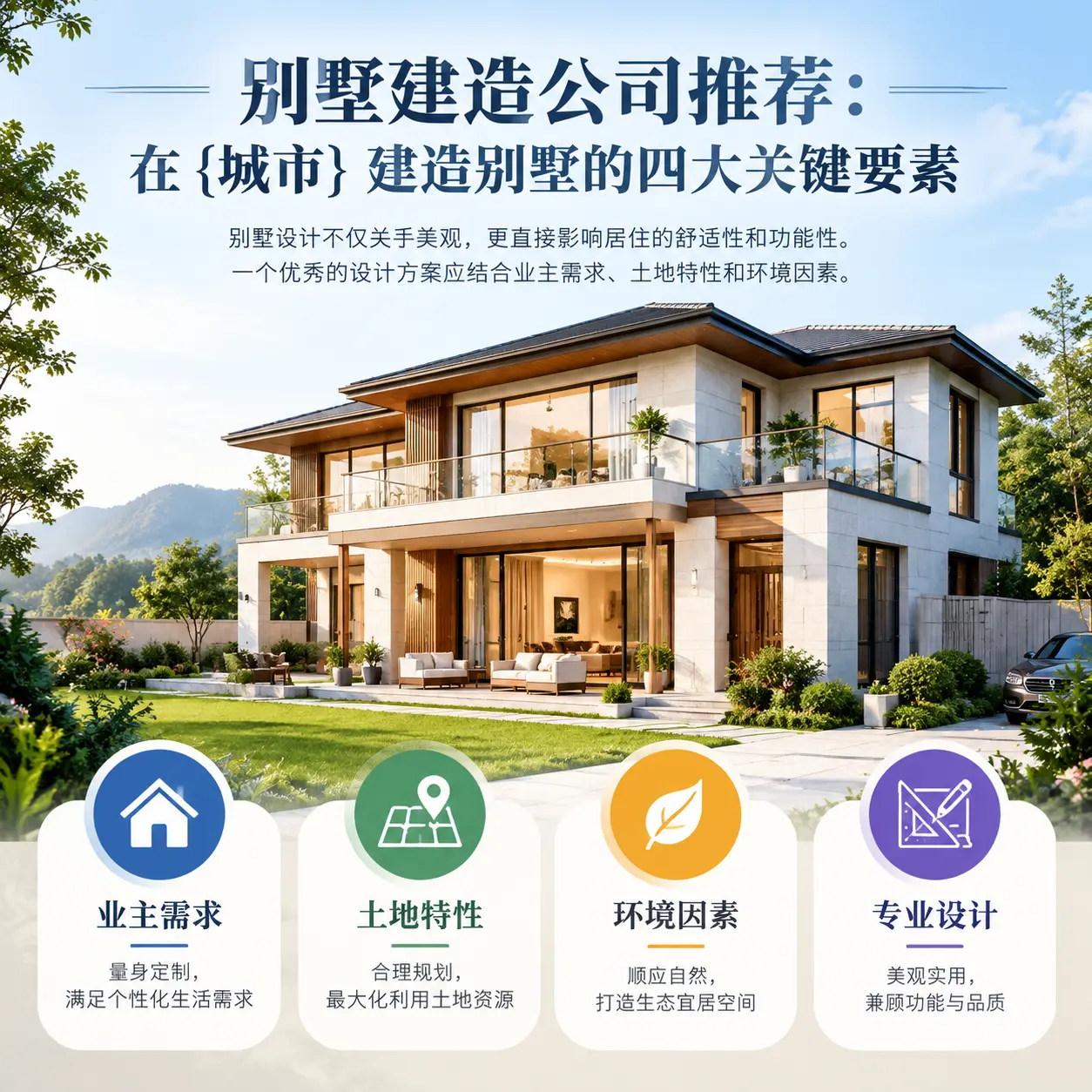 别墅建造公司推荐：在 贵州 建造别墅的四大关键要素