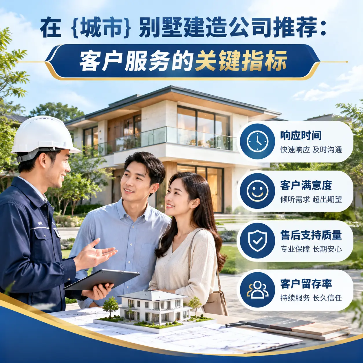 在 贵州 别墅建造公司推荐：客户服务的关键指标