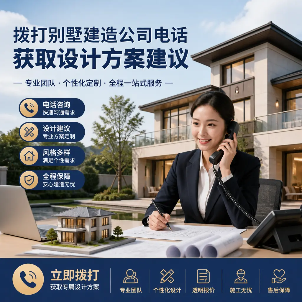 拨打贵州别墅建造公司电话，获取设计方案建议
