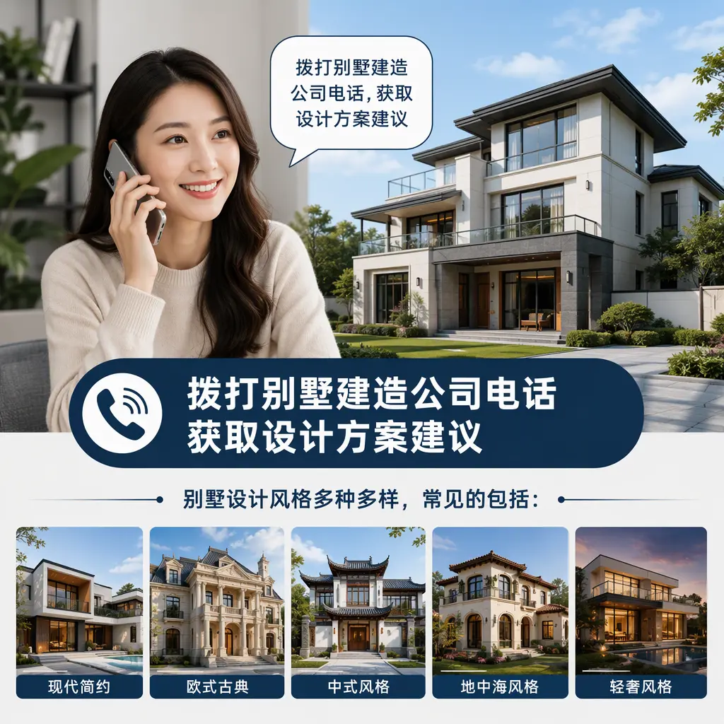 拨打贵州别墅建造公司电话，获取设计方案建议