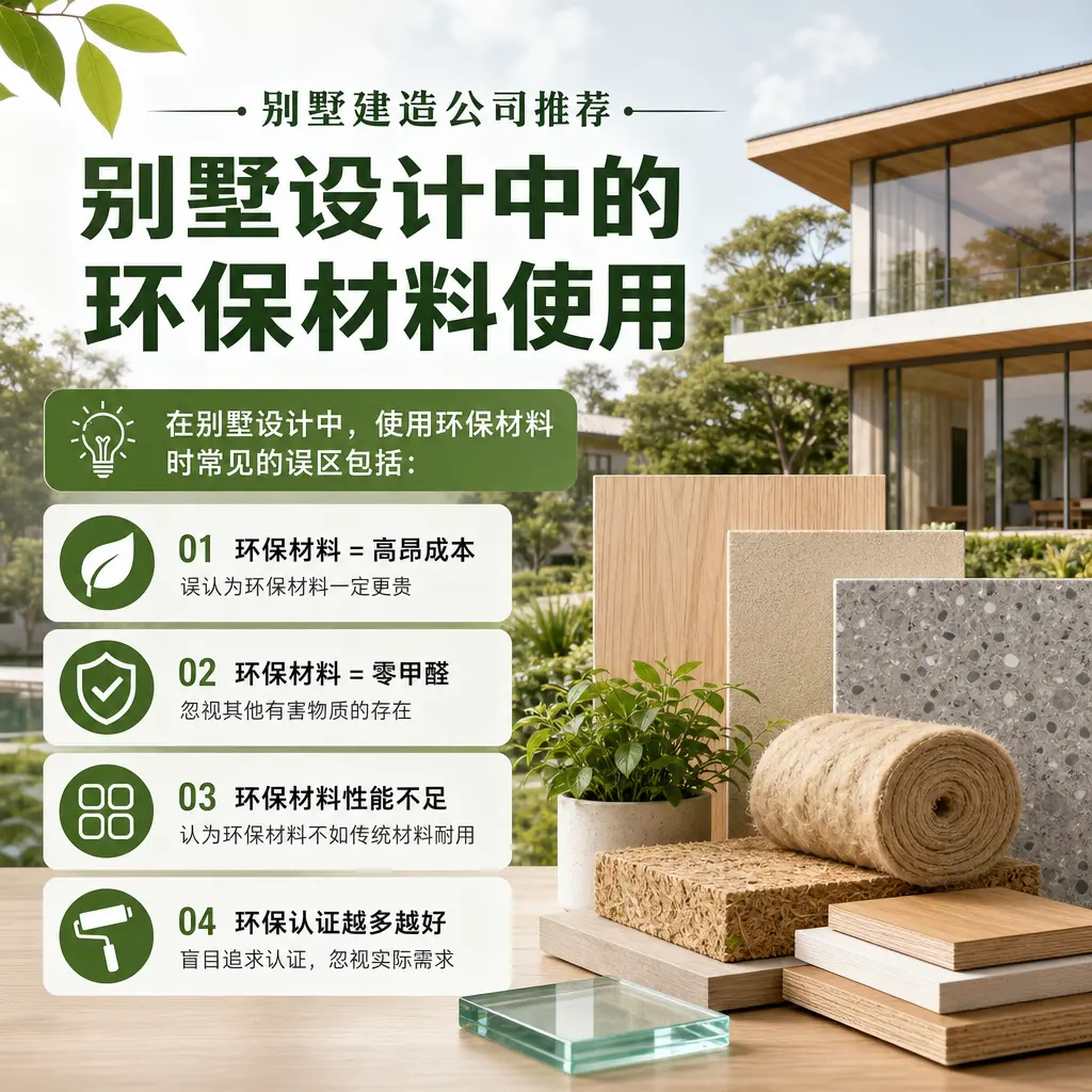 别墅建造公司推荐： 贵州 别墅设计中的环保材料使用